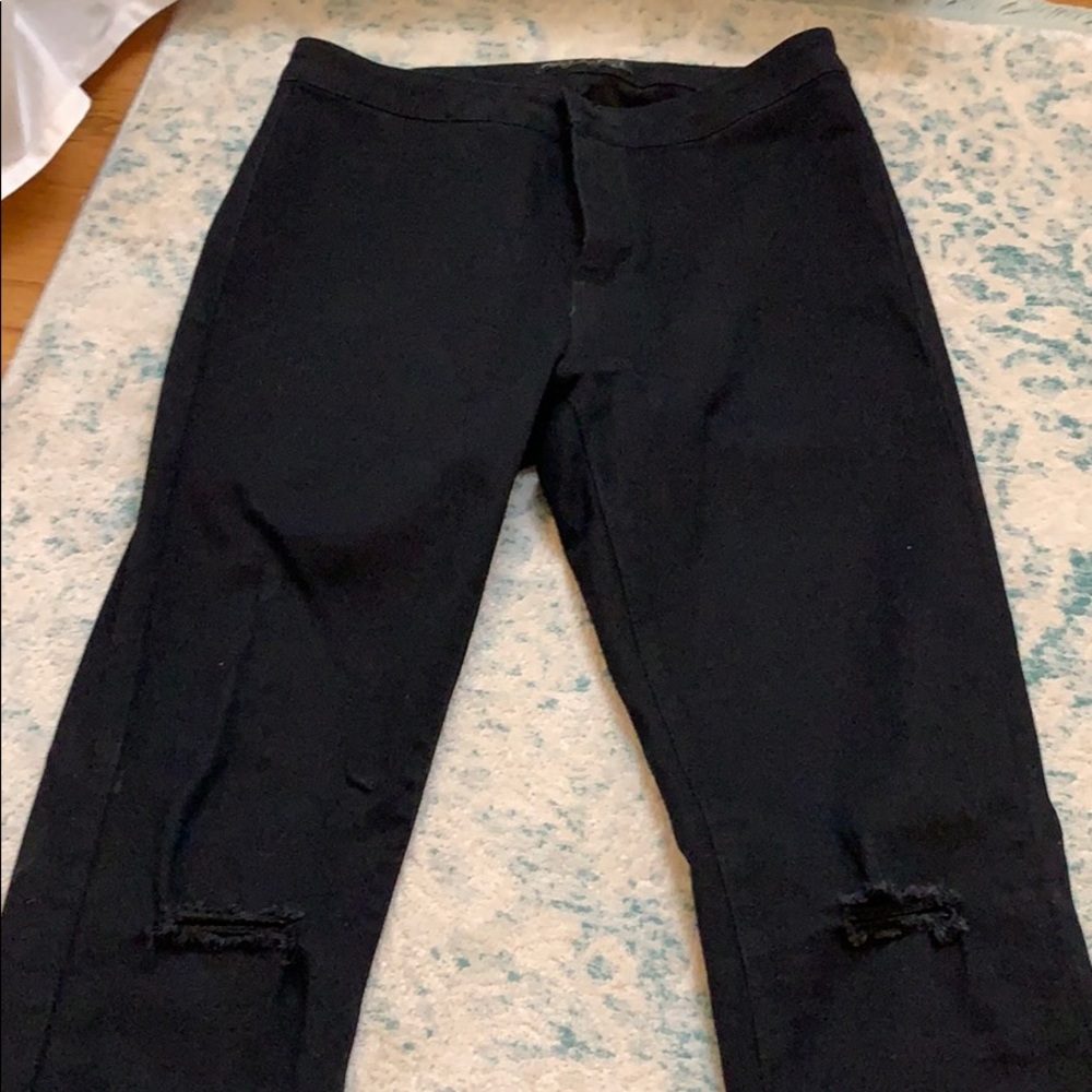 American Bazi black high waisted skinny jeans